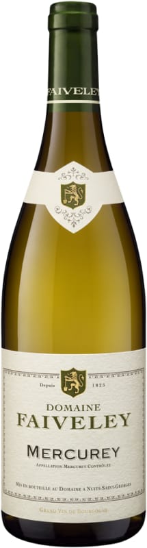 Faiveley Mercurey Blanc 2023 Front Bottle Shot