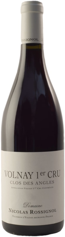 Domaine Nicolas Rossignol Volnay Clos des Angles Premier Cru 2012 Front Bottle Shot