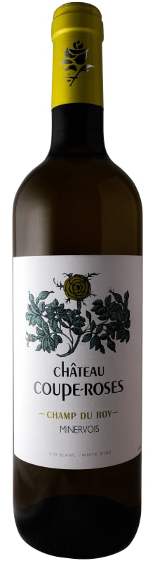 Chateau Coupe Roses Champ du Roy Blanc 2021 Front Bottle Shot