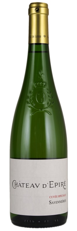 Chateau d'Epire Savennieres Cuvee Speciale 2018 Front Bottle Shot