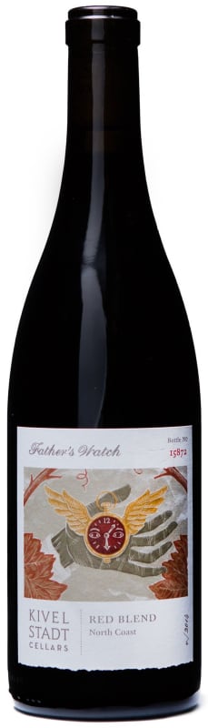 Kivelstadt Cellars Father's Watch Red Blend 2016 Front Bottle Shot