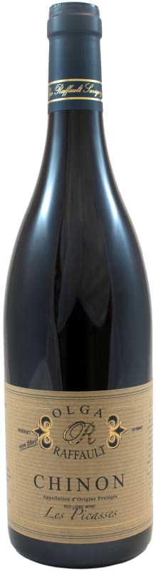Olga Raffault Les Picasses 2015 Front Bottle Shot