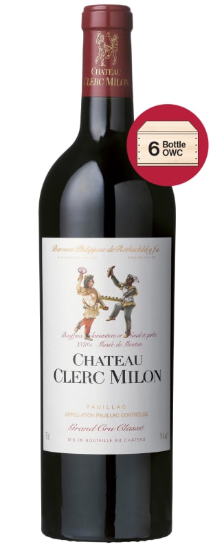 Chateau Clerc Milon (6 Bottles in OWC - Futures Pre-Sale) 2022 Front Bottle Shot