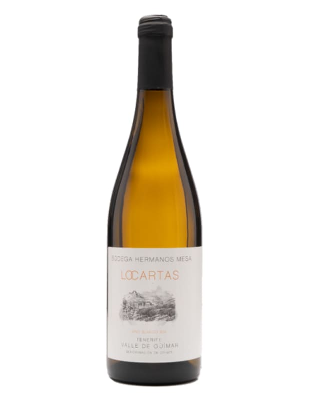 Bodegas Hermanos Mesa Locartas Valle de Guimar Blanco 2022 Front Bottle Shot