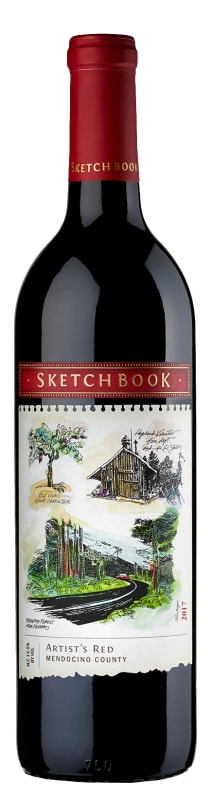 Sketchbook The Artist Red 2017 Front Bottle Shot