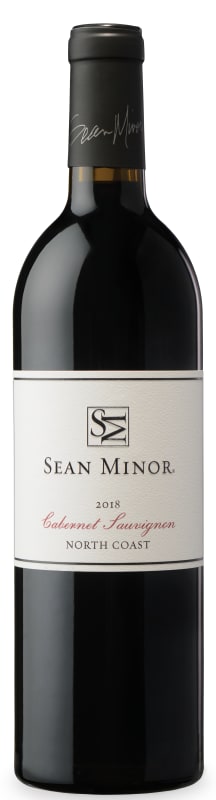 Sean Minor North Coast Cabernet Sauvignon 2018 Front Bottle Shot