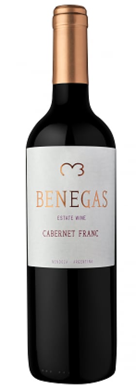Bodega Benegas Estate Cabernet Franc 2018 Front Bottle Shot