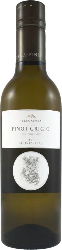 Alois Lageder Dolomitti Pinot Grigio 2018 Front Bottle Shot