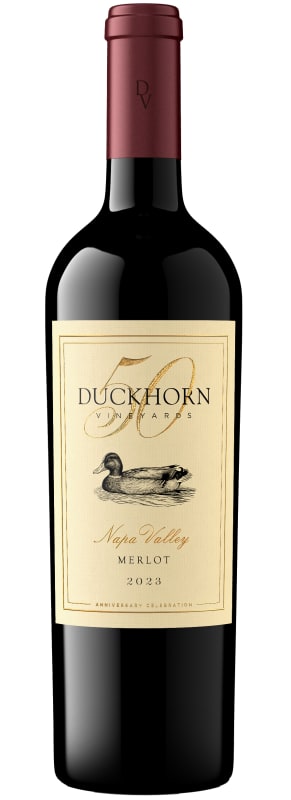 Duckhorn Napa Valley Merlot 2023 Front Bottle Shot