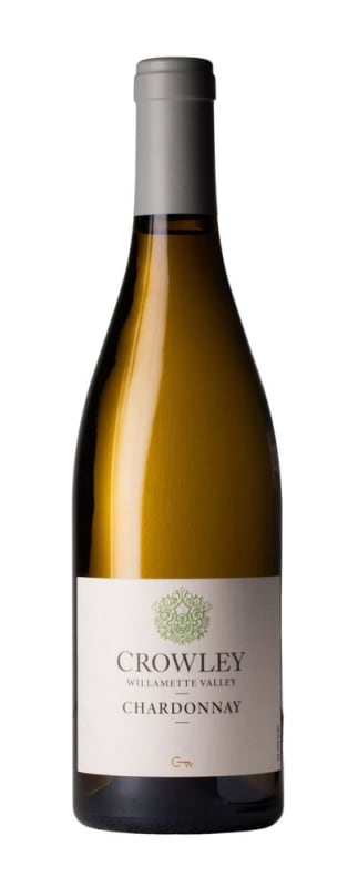 Crowley Willamette Valley Chardonnay 2021 Front Bottle Shot