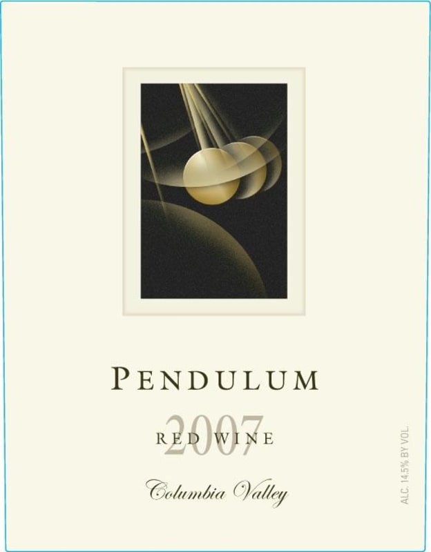 Pendulum Red Blend 2007 Front Label