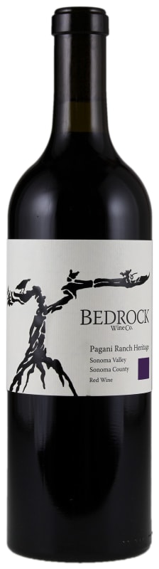 Bedrock Wine Company Pagani Ranch Heritage Red 2017 Front Bottle Shot