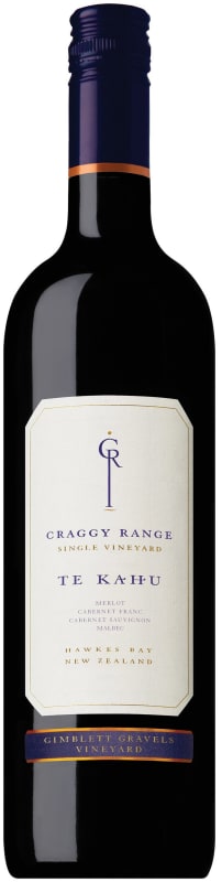 Craggy Range Winery Te Kahu Gimblett Gravels Vineyard 2018 Front Bottle Shot