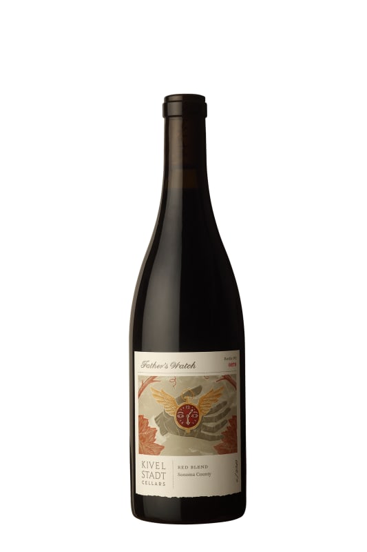 Kivelstadt Cellars Father's Watch Red Blend 2017 Front Bottle Shot