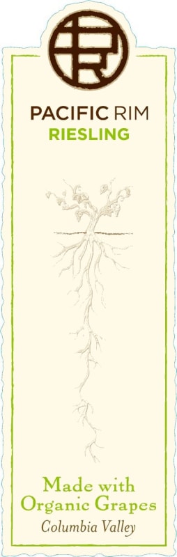Pacific Rim Organic Riesling 2015 Front Label