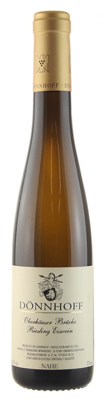 Donnhoff Oberhauser Brucke Riesling Eiswein (375ML half-bottle) 2001 Front Bottle Shot