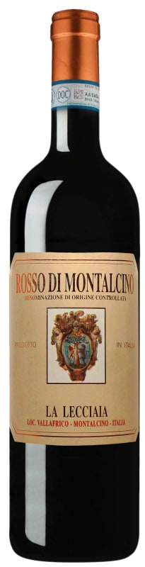 La Lecciaia Rosso di Montalcino 2019 Front Bottle Shot