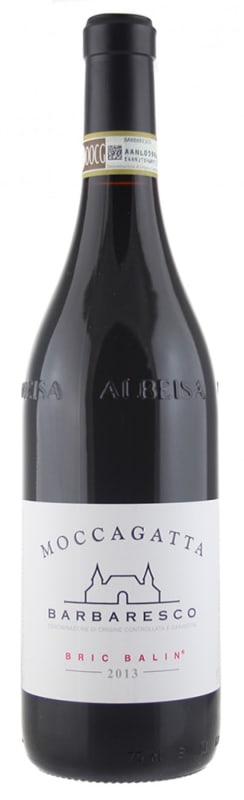 Moccagatta Barbaresco Bric Balin 2013 Front Bottle Shot