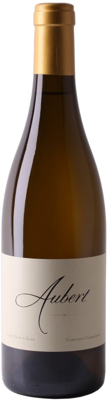 Aubert Larry Hyde & Sons Vineyard Chardonnay 2010 Front Bottle Shot