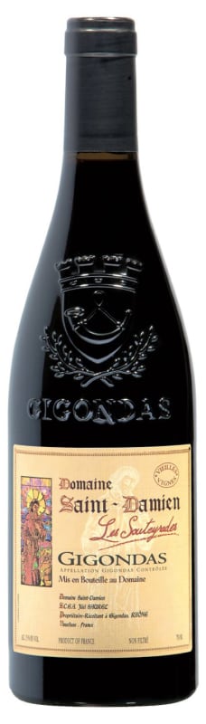 Domaine Saint-Damien Gigondas Les Souteyrades 2022 Front Bottle Shot