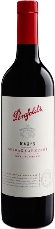 Penfolds Max's Shiraz-Cabernet Sauvignon 2016 Front Bottle Shot