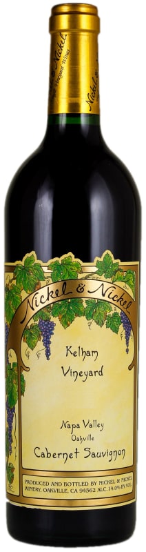 Nickel & Nickel Kelham Vineyard Cabernet Sauvignon 2008 Front Bottle Shot