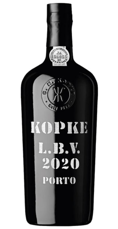 Kopke Late Bottled Vintage Port 2020 Front Bottle Shot