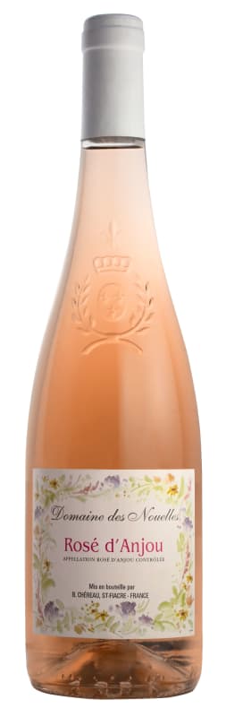 Domaine des Nouelles Rose d'Anjou 2021 Front Bottle Shot