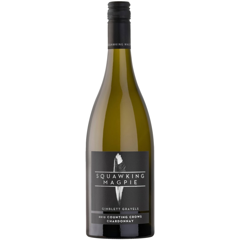 Squawking Magpie Counting Crows Chardonnay 2019 Front Bottle Shot
