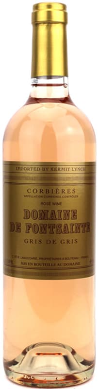 Domaine de Fontsainte Gris de Gris Rose 2021 Front Bottle Shot