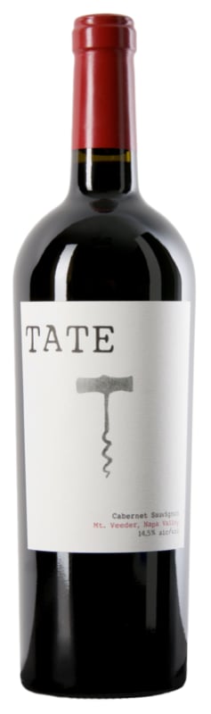 TATE Mt. Veeder Cabernet Sauvignon 2019 Front Bottle Shot
