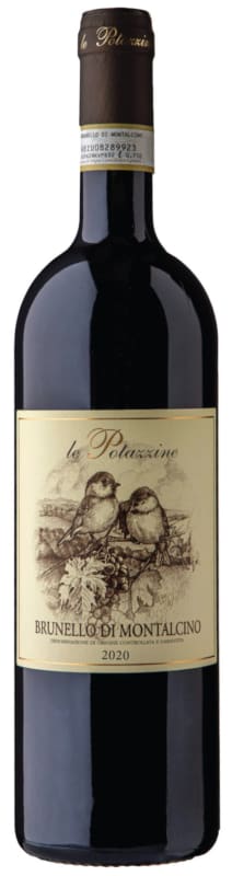 Le Potazzine Brunello di Montalcino 2020 Front Bottle Shot