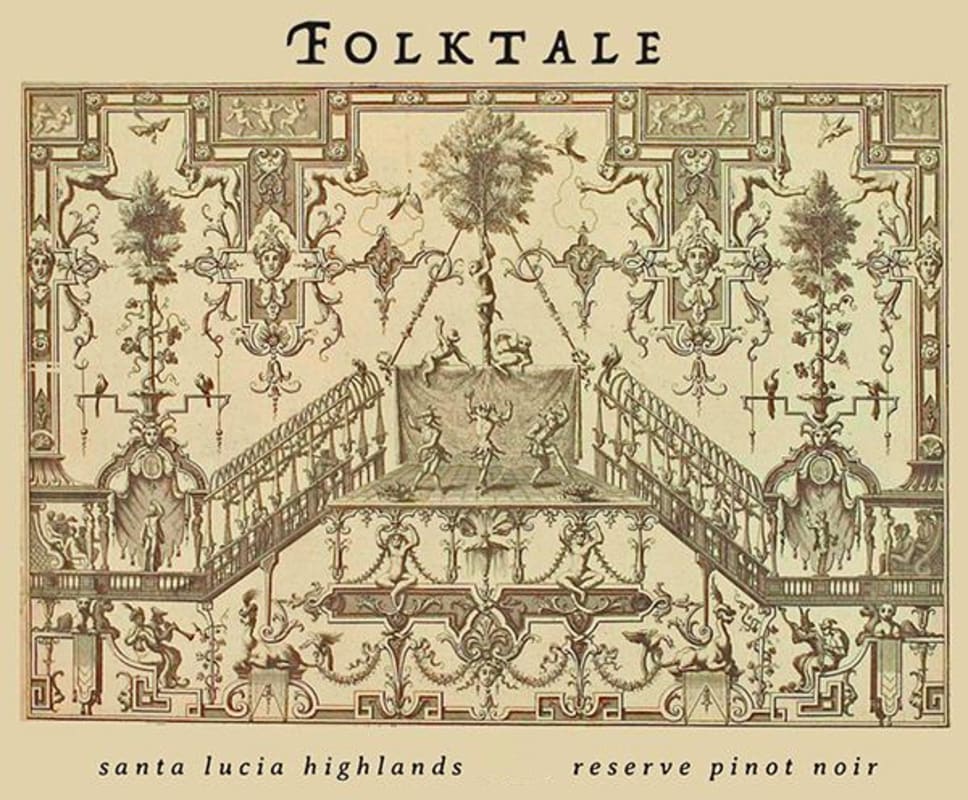 Folktale Reserve Pinot Noir 2016 Front Label
