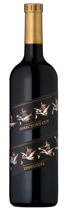 Francis Ford Coppola Director's Cut Dry Creek Valley Zinfandel 2018 Front Bottle Shot
