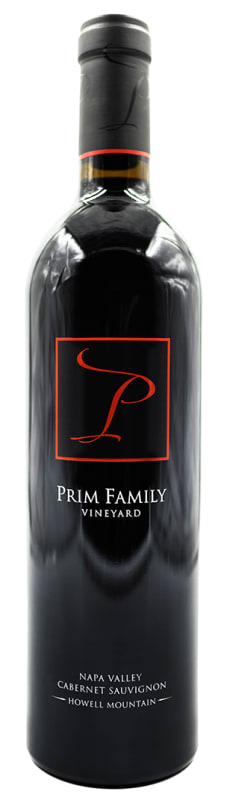 Prim Family Howell Mountain Cabernet Sauvignon 2014 Front Bottle Shot