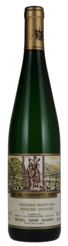 J.J. Christoffel Erdener Treppchen Riesling Spatlese 2013 Front Bottle Shot