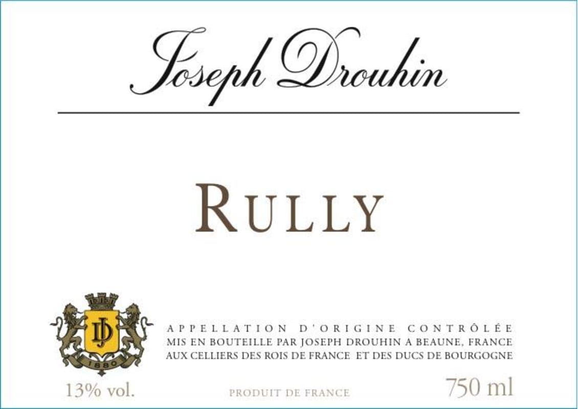 Joseph Drouhin Rully Blanc 2011 Front Label