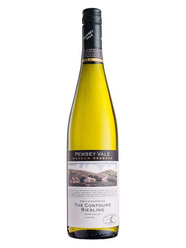 Pewsey Vale Museum Reserve The Contours Riesling 2010 Front Bottle Shot