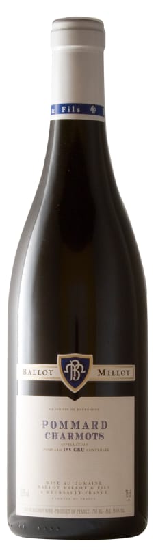 Ballot-Millot Pommard Charmots Premier Cru 2017 Front Bottle Shot