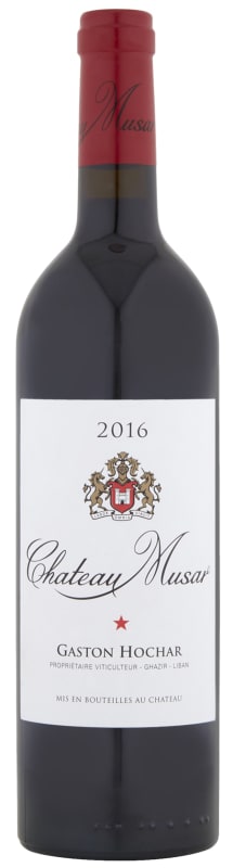 Chateau Musar Lebanon Rouge 2016 Front Bottle Shot
