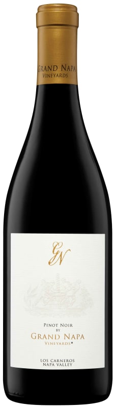 Grand Napa Vineyards Los Carneros Pinot Noir 2020 Front Bottle Shot