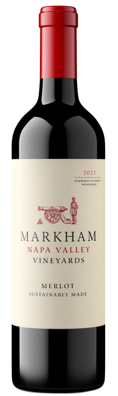 Markham Merlot 2023 Front Bottle Shot