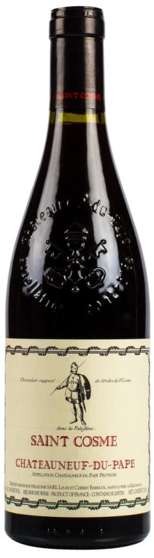 Chateau de Saint Cosme Chateauneuf-du-Pape 2018 Front Bottle Shot