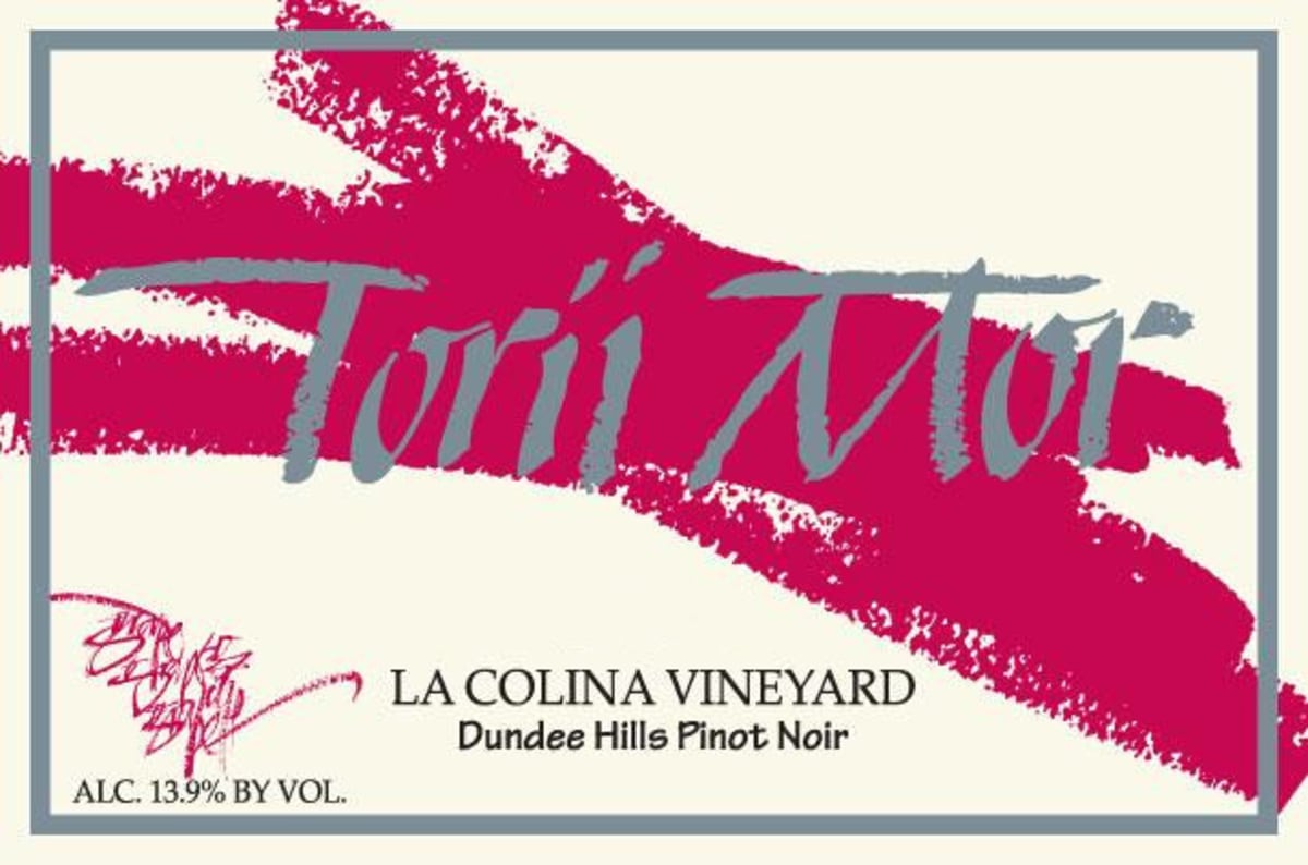 Torii Mor La Collina Vineyard Pinot Noir 2010 Front Label