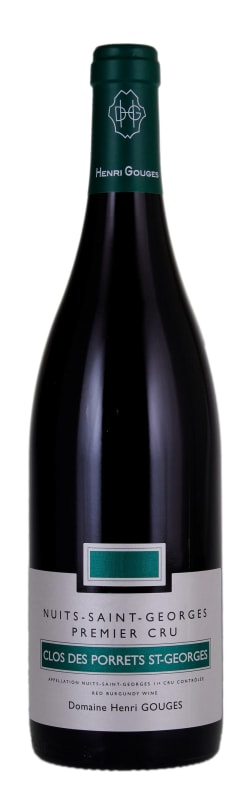 Domaine Henri Gouges Nuits-St-Georges Clos des Porrets St. Georges Premier Cru 2019 Front Bottle Shot