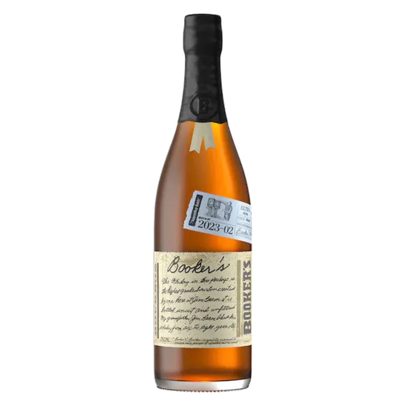 Booker's Bourbon Whiskey Apprentice Batch's Batch (2023-02) Front Bottle Shot