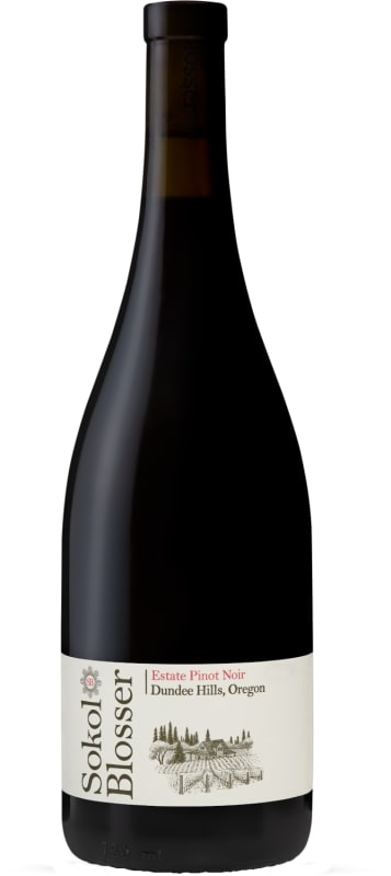 Sokol Blosser Dundee Hills Estate Pinot Noir 2021 Front Bottle Shot
