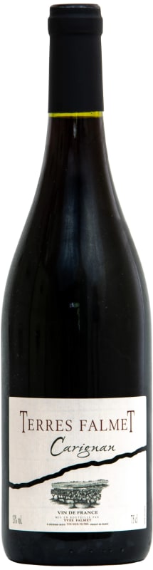 Domaine Terres Falmet Carignan 2021 Front Bottle Shot