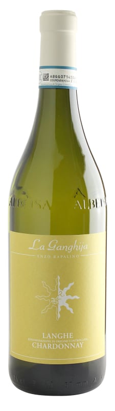 La Ganghija Langhe Chardonnay 2024 Front Bottle Shot