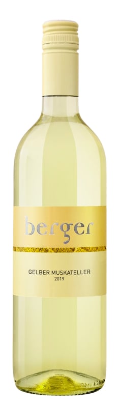 Berger Gelber Muskateller 2019 Front Bottle Shot
